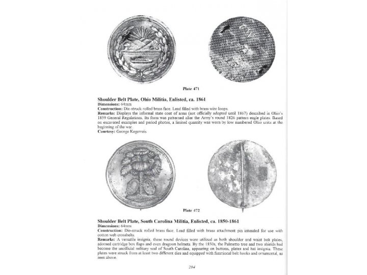 American Military Belt Plates - 1st Edition - Signed by Both Authors