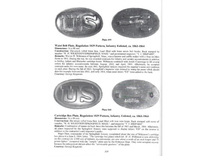 American Military Belt Plates 