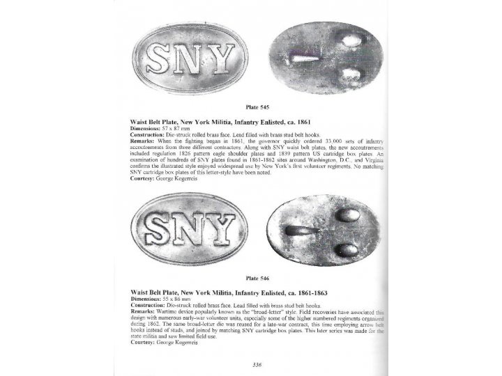 American Military Belt Plates - 1st Edition - Signed by Both Authors