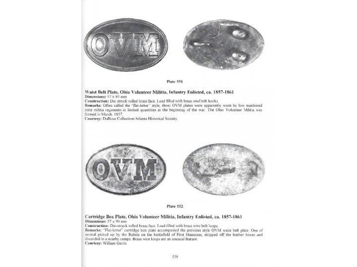 American Military Belt Plates - 1st Edition - Signed by Both Authors