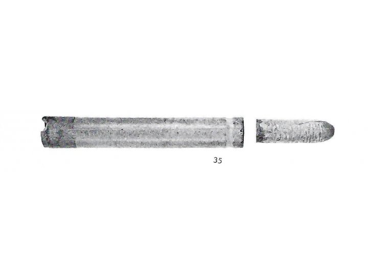 Confederate Whitworth Sharpshooters Rifle Cartridge - .45 Caliber 