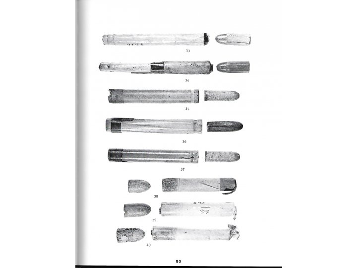 Confederate Whitworth Sharpshooters Rifle Cartridge - .45 Caliber 
